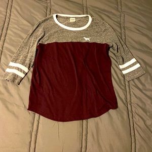 Victoria’s Secret PINK quarter sleeve tee